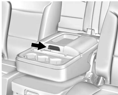 CHEVROLET Tahoe 4 (2015-2020) - Rangement de console centrale - 2