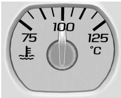 CHEVROLET Tahoe 4 (2015-2020) - Indicateur de température du liquide de refroidissement du moteur - 1