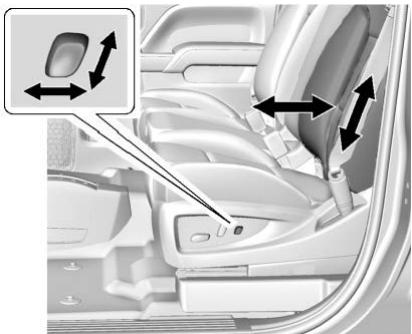 CHEVROLET Tahoe 4 (2015-2020) - Soutien lombaire électrique de sièges arrière - 1