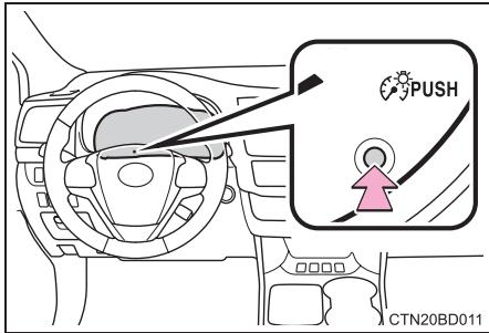 TOYOTA Highlander (2014) - Commande d'éclairage du tableau de bord - 1