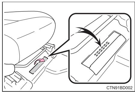 TOYOTA Highlander (2014) - ■ Numéro d'identification du vehicule - 2