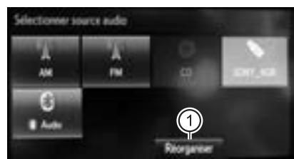 TOYOTA Highlander (2014) - Changement de source audio - 1