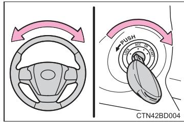 TOYOTA Highlander (2014) - Changement de position du contacteur de démarrage - 3