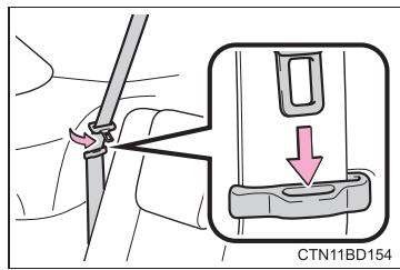 TOYOTA Highlander (2014) - Prétensionneurs de ceintures de sécurité (sièges avant) - 3
