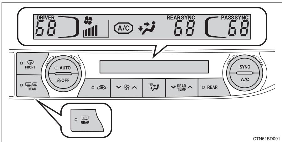 TOYOTA Highlander (2014) - Commandes de climatisation - 1