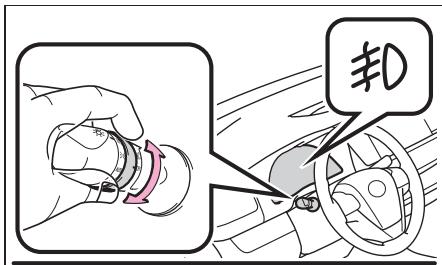 TOYOTA Highlander (2014) - Sélecteur d'antibrouillards* - 1