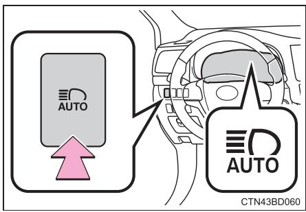 TOYOTA Highlander (2014) - Activation du système de deux de route automatiques - 2