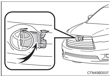 TOYOTA Highlander (2014) - Capteur de radar - 1