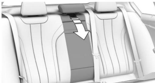 BMW Série 3 Hybride Rechargeable (2019-2022) - Rabattement de la partie centrale - 1
