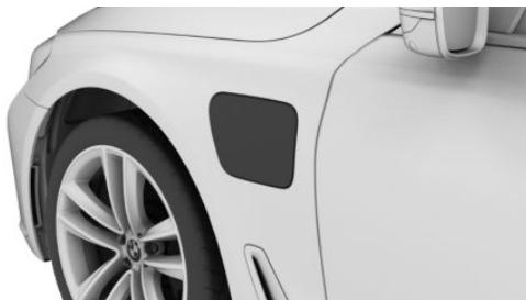 BMW Série 3 Hybride Rechargeable (2019-2022) - Volet de prise d'alimentation de charge - 1