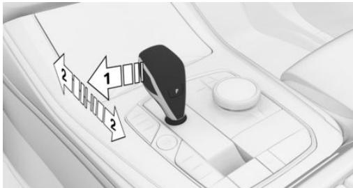 BMW Série 3 Hybride Rechargeable (2019-2022) - Activation du mode manuel - 1