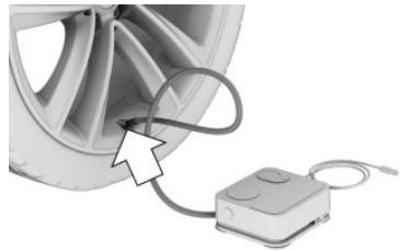 BMW Série 3 Hybride Rechargeable (2019-2022) - La pression minimale de gonflage des pneus n'est pas atteinte - 1