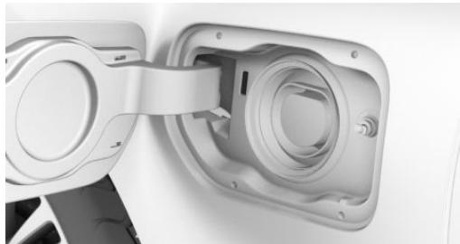 BMW Série 3 Hybride Rechargeable (2019-2022) - Témoin de contrôle sur la prise d'alimentation de charge - 1