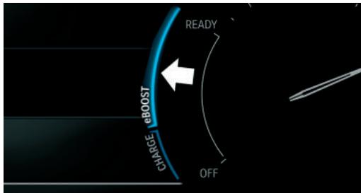 BMW Série 3 Hybride Rechargeable (2019-2022) - Combé d'instruments sans fonctionsétendues : eBOOST - 1
