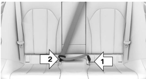 BMW Série 3 Hybride Rechargeable (2019-2022) - Boucler la ceinture de sécurité - 1