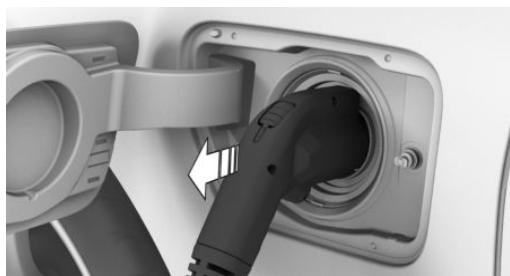 BMW Série 3 Hybride Rechargeable (2019-2022) - Débranchement du cable de recharge - 1