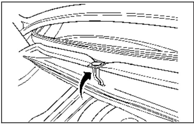 CHEVROLET Impala (2006) - Dépose du pneu de secours et des outils - 1