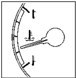 CHEVROLET Impala (2006) - Indicateur de température du liquide de refroidissement du moteur - 2