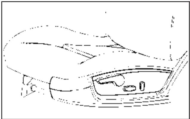 CHEVROLET Impala (2006) - Sièges à commande électrique à huit positions - 1