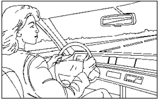 CHEVROLET Impala (2006) - Manipulation du volant en situations d'urgence - 1