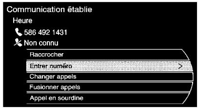 Buick Lacrosse 2 (2010) - Commutation d'appels (uniquement disponible avec la fonction de mise en attente d'appel) - 1