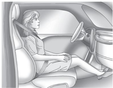 Buick Lacrosse 2 (2010) - Si le tímoin de désactivation est allumé en présence d'un occupant de taille adulte - 1