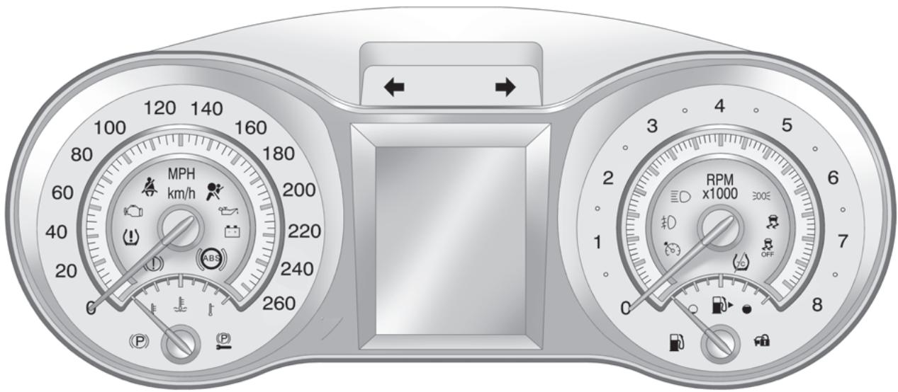 Buick Lacrosse 2 (2010) - Combé d'instruments - 1