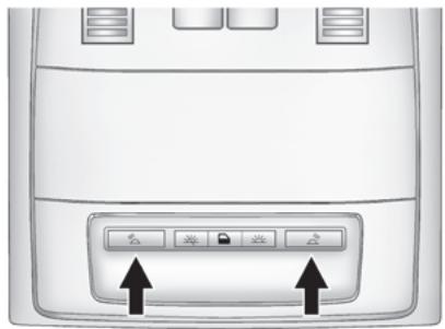 Buick Lacrosse 2 (2010) - Lampes de lecture - 1