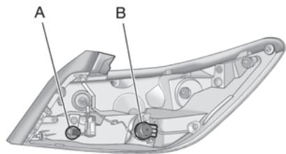 Buick Lacrosse 2 (2010) - Feux arrêt, clignotants, feux d'arrêt et deux de recul - 2