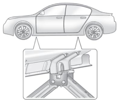 Buick Lacrosse 2 (2010) - Dépose d'un pneu creve et installation du pneu de rechange - 2