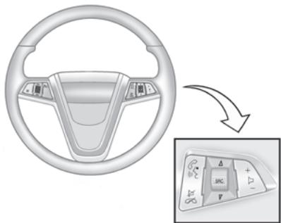 Buick Lacrosse 2 (2010) - Commandes de volant de direction - 1