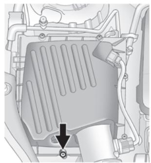 Buick Lacrosse 2 (2010) - Comment inspector le filtré à air du moteur - 1