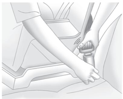 Buick Lacrosse 2 (2010) - Fixation des dispositifs de sécurité pour infant (Siège arrêté) - 1