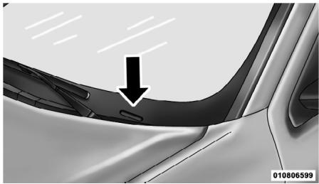 Chrysler 200 Cabriolet (2012) - NUMERO D'IDENTIFICATION DU VEHICULE - 1