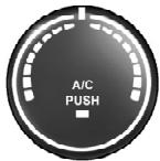 Chrysler 200 Cabriolet (2012) - Commande de température - 1