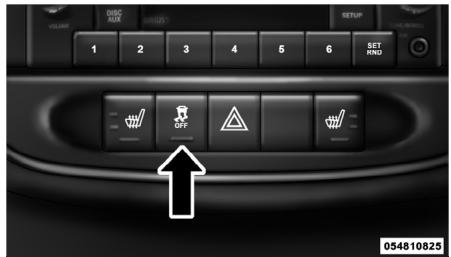 Chrysler 200 Cabriolet (2012) - Mode de déactivation partielle - 1