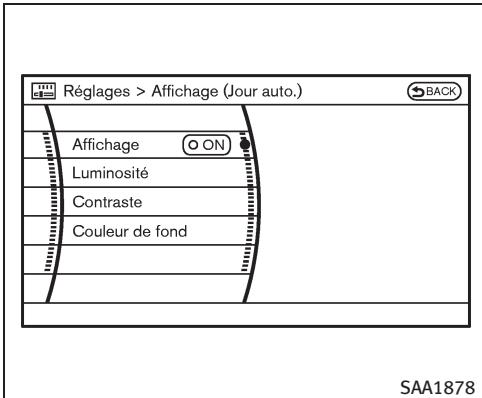 INFINITI G37 Cabriolet (2010) - Couleur menus : - 1