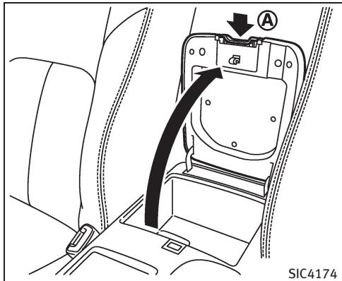 INFINITI G37 Cabriolet (2010) - BOITIER DE CONSOLE - 1