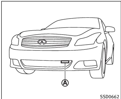 INFINITI G37 Cabriolet (2010) - MODE DE CONTROLE DE DISTANCE D'UN VEHICULE À L'AUTRE - 1