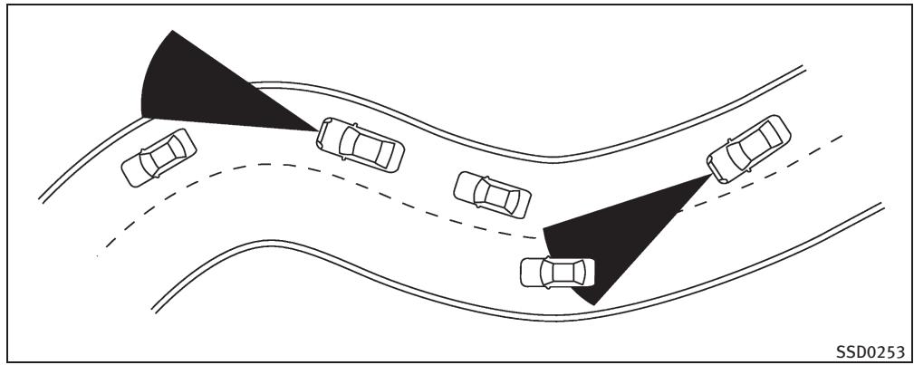 INFINITI G37 Cabriolet (2010) - FONCTIONNEMENT DU MODE DE CONTROLE DE DISTANCE D'UN VEHICULE À L'AUTRE - 2