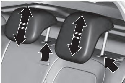 JEEP Avenger (2022) - Appuis-tete des sièges arrière - 1
