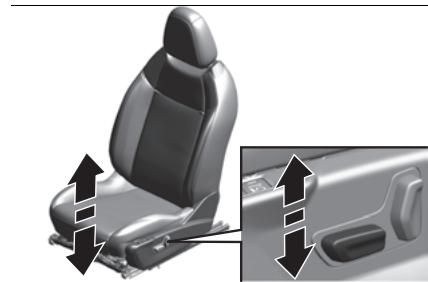 JEEP Avenger (2022) - Hauteur et inclinaison du siège - 1