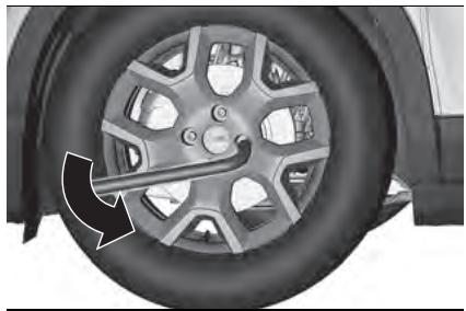 JEEP Avenger (2022) - Placer la roue de secours - 2