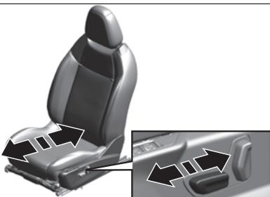 JEEP Avenger (2022) - Réglage longitudinal - 1