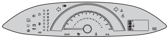 TOYOTA Yaris 2 (2008) - Bloc d'instrumentation - 2