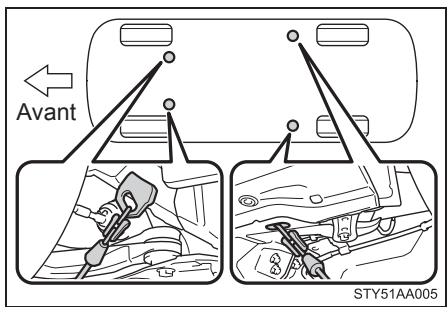 TOYOTA Yaris 2 (2008) - Utilisation d'une dépanneuse à plateau - 1