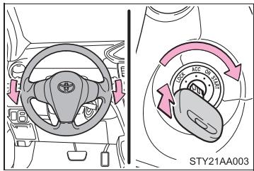 TOYOTA Yaris 2 (2008) - Démarrage du moteur - 2