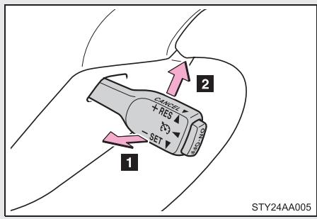 TOYOTA Yaris 2 (2008) - Annulation et reprise de l'accelération normale - 1