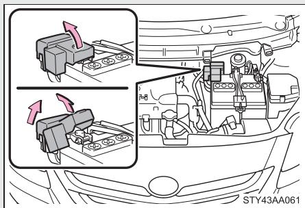 TOYOTA Yaris 2 (2008) - Compartment moteur - 1