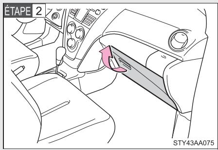 TOYOTA Yaris 2 (2008) - Méthode de retrait - 1